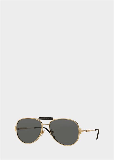 versace logo black and gold sunglasses|black versace sunglasses with rhinestones.